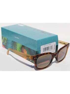 MAUI JIM Shore Break POLARIZED Sunglasses H822-10MD Tortoise/HCL Bronze NEW